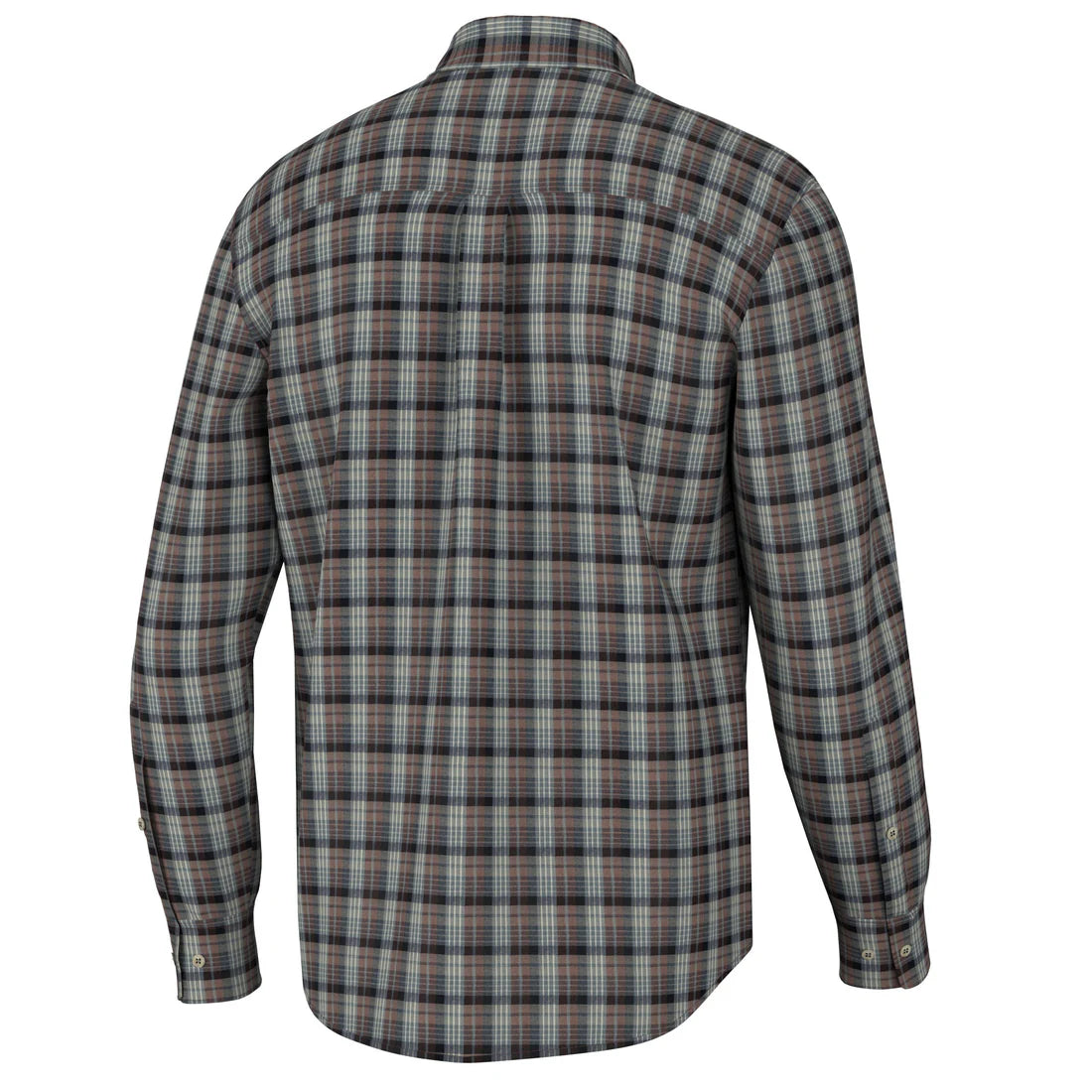 Local Boy Grange Dress Shirt in Charcoal/Navy/Wine