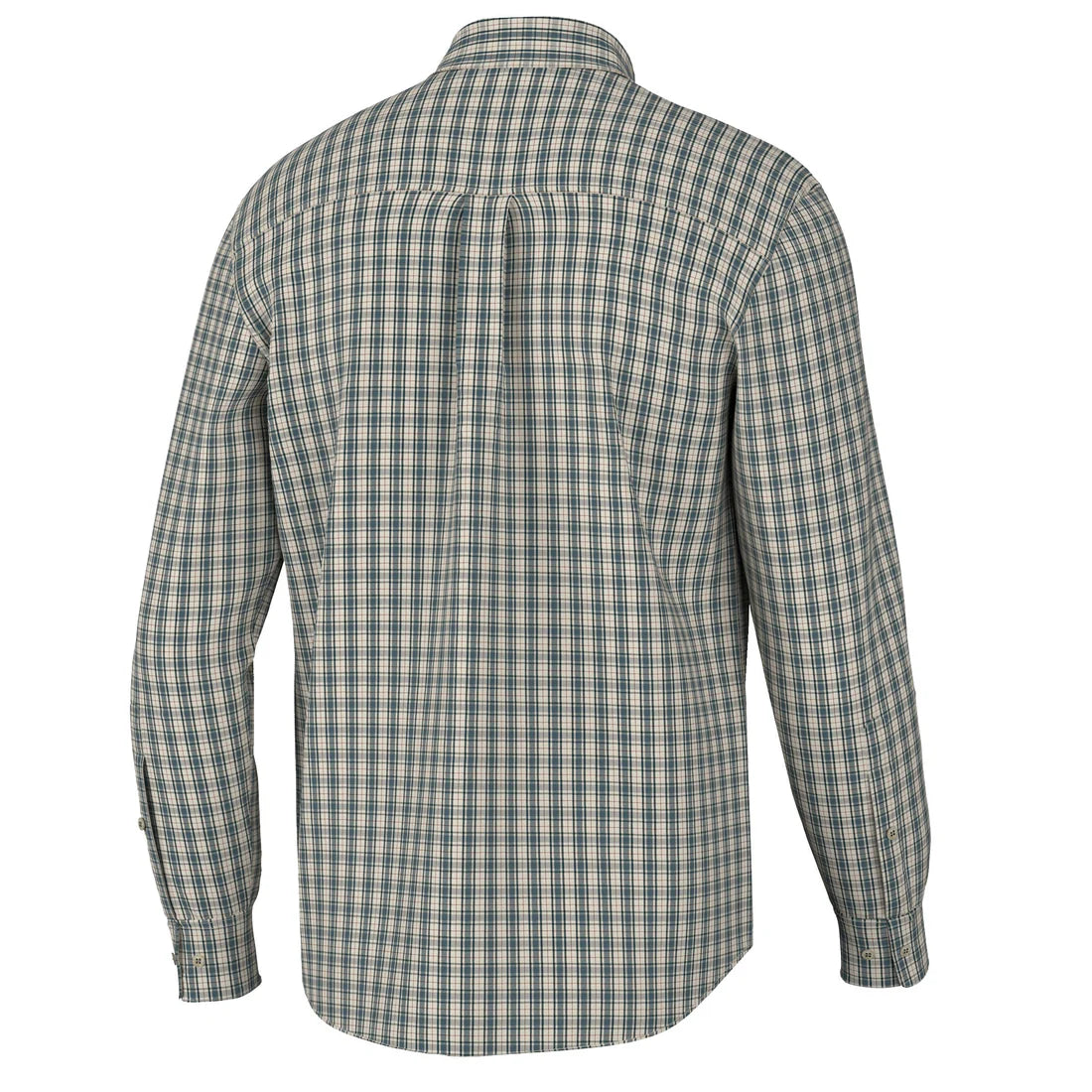 Local Boy Faulk Dress Shirt in Ocean/Beige/Rust