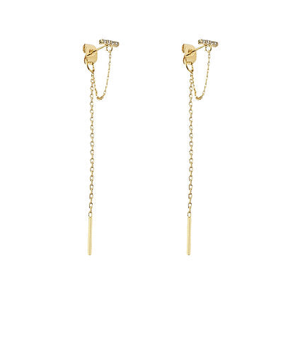 Mia Chain Drop Earrings