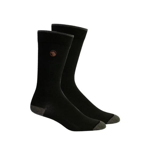 Brown Dog | Everyday Basic Socks in Black