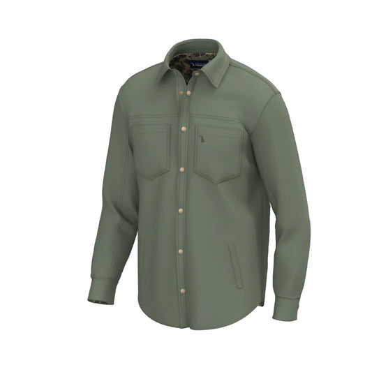 Local Boy | Sportsman's Shacket II in Moss Green