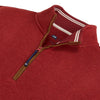Onward Reserve | Frost Fleece Pullover in Brick Red
