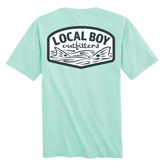 Local Boy | Youth Fish Tails T-Shirt in Island Reef