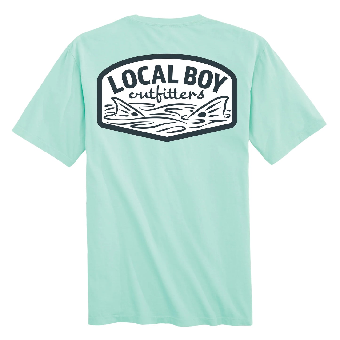 Local Boy | Youth Fish Tails T-Shirt in Island Reef