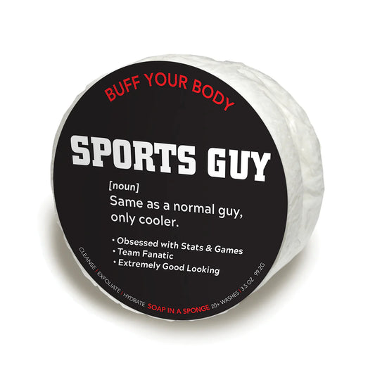 Caren Soap Sponge | Sports Guy | Seaside