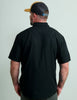 Huk Tide Point Short Sleeve Shirt in Black