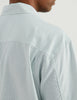 Huk Tide Point Printed Short Sleeve Shirt in Heron Blue