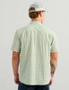 Huk Chatham Plaid Short Sleeve Shirt in Plantain