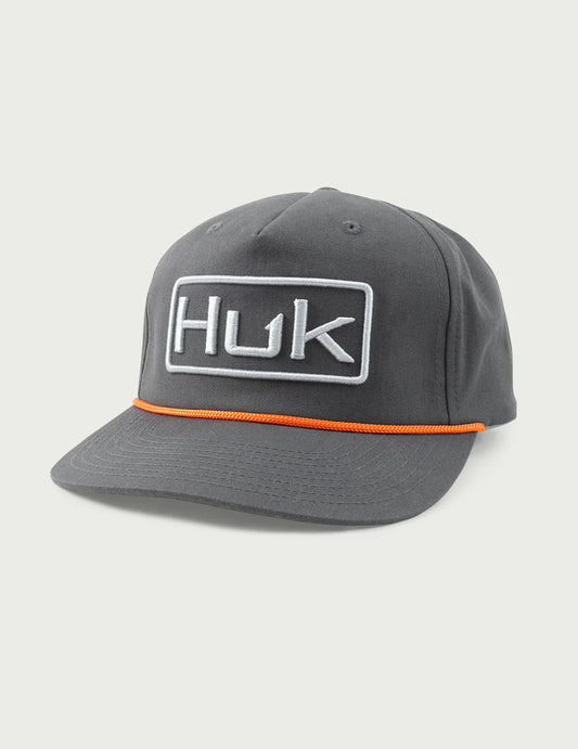 Huk Captain Rope Hat in Volcanic Ash