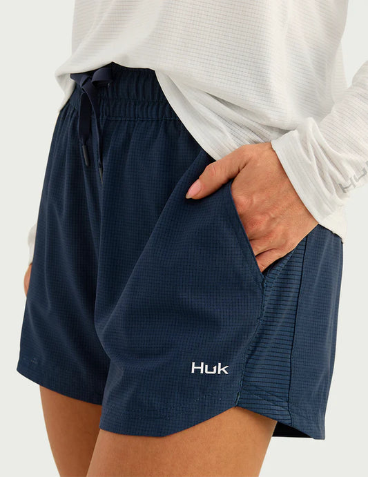Huk Womens A1A Short in Naval Academy