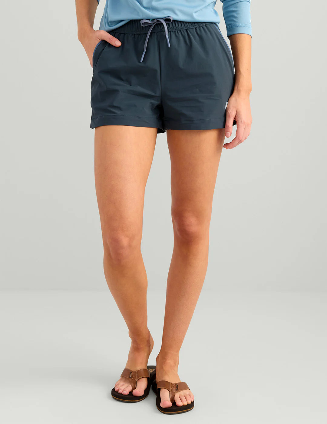 Huk Embark Shorts in Sea Storm