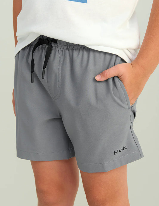 Kids Pursuit Volley Swim Short in Night Owl