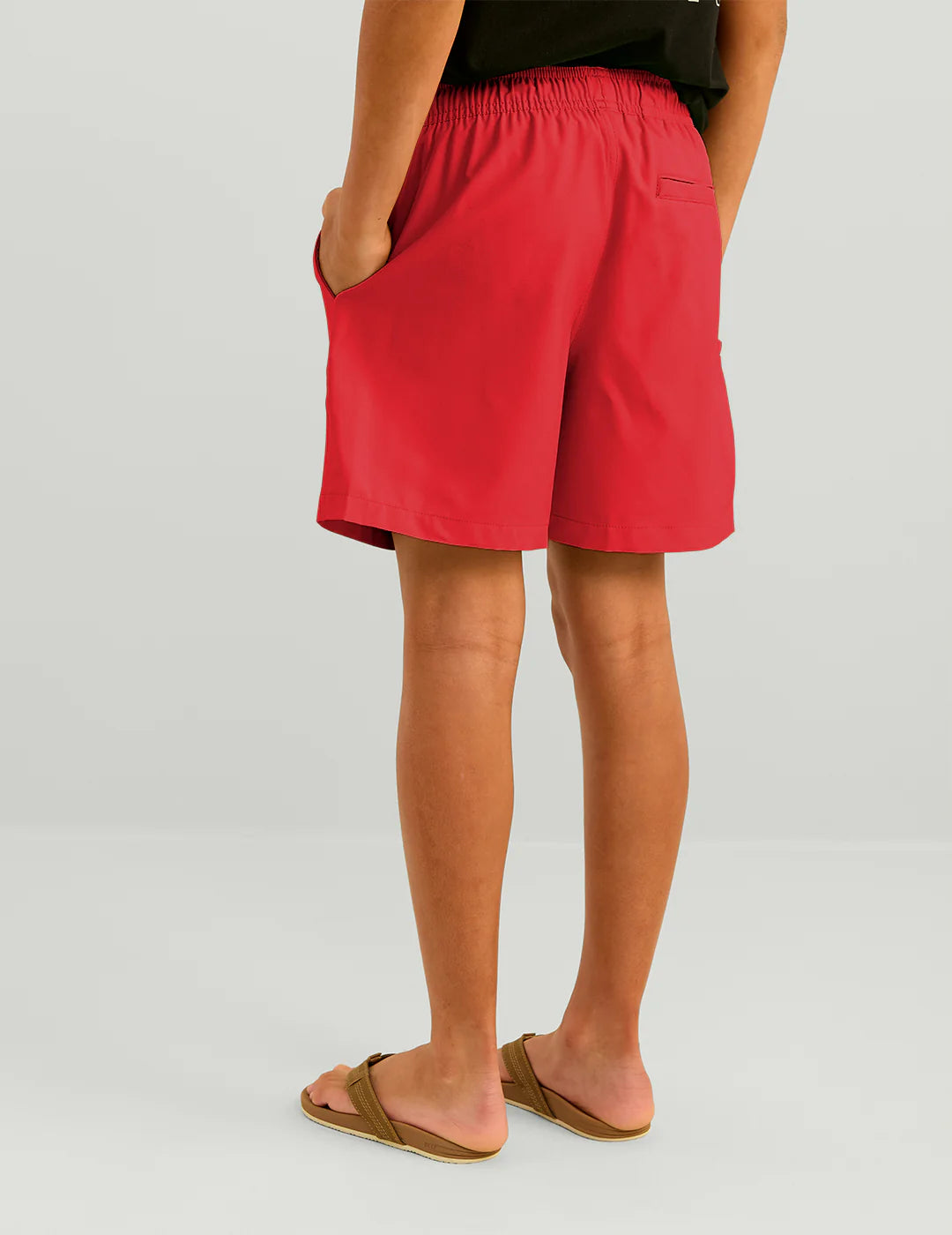 Kids Pursuit Volley Swim Short in Channel Marker
