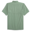 Heybo | Beaufort Short Sleeve Button Down in Bay Green