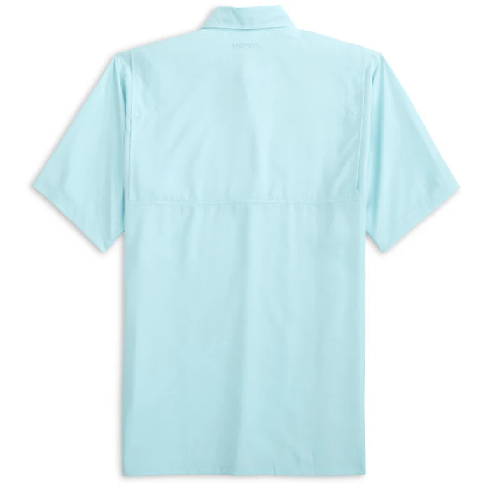 Heybo | Beaufort Short Sleeve Button Down in Glacier