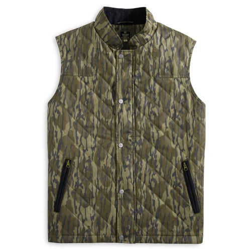 Heybo Warner Quilted Vest in Bottomland