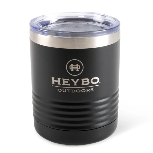 Heybo 12oz Lowball Tumbler in Black