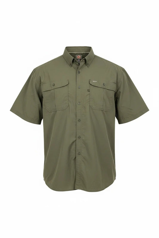 Prairie Oaks | Original Camp Shirt in Olive