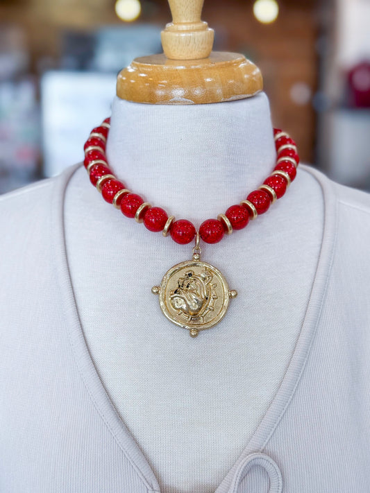 The Kirby Beaded Necklace