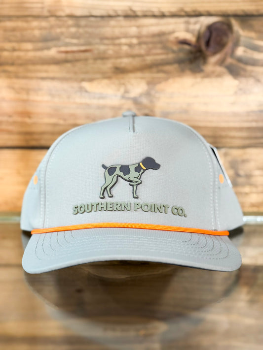 Southern Point Performance Hat in Khaki