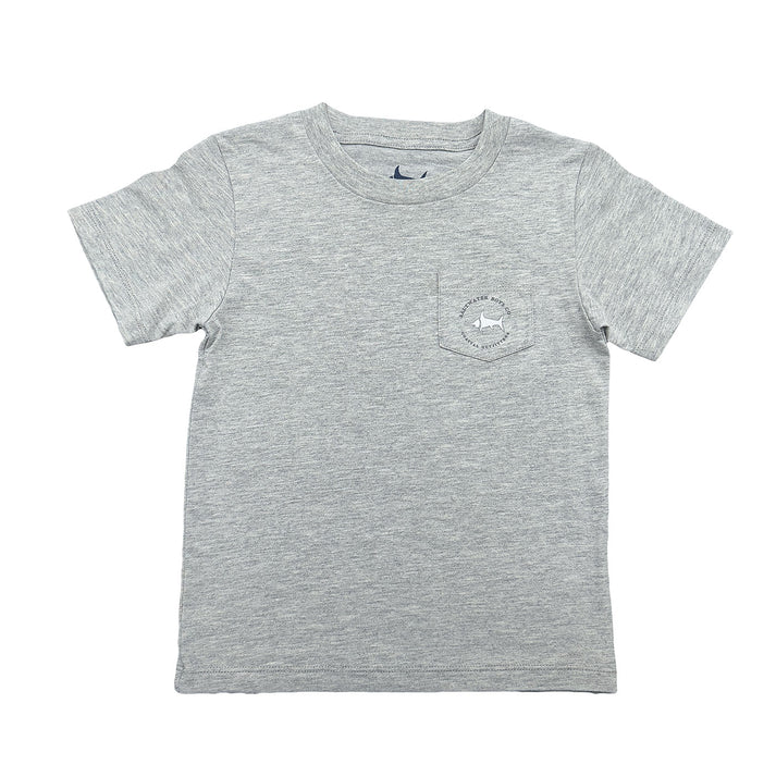Saltwater Boys Helmet Graphic Tee SS Grey