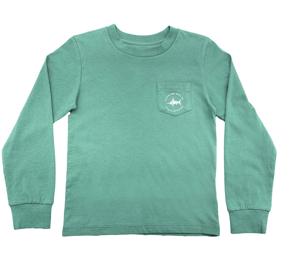 SBC Pointer Boys Graphic Tee LS Green
