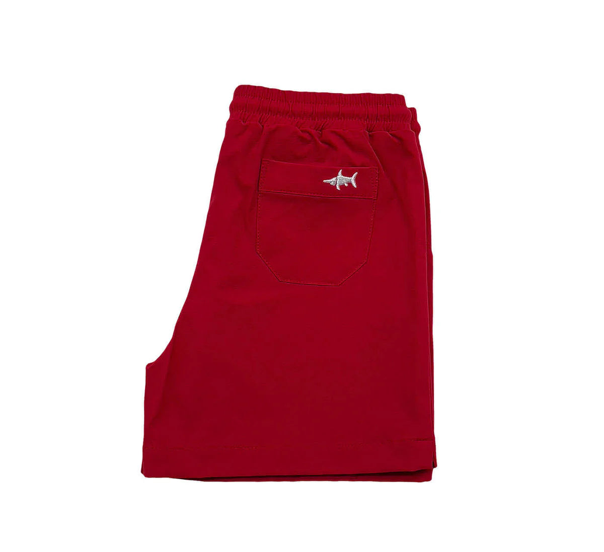 Saltwater Boys | Topsail Performance Shorts in Red
