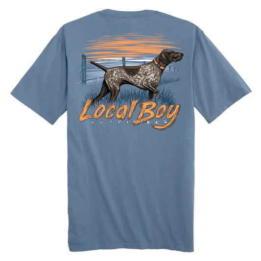 Local Boy | Youth GSP Sunset T-Shirt in Slate