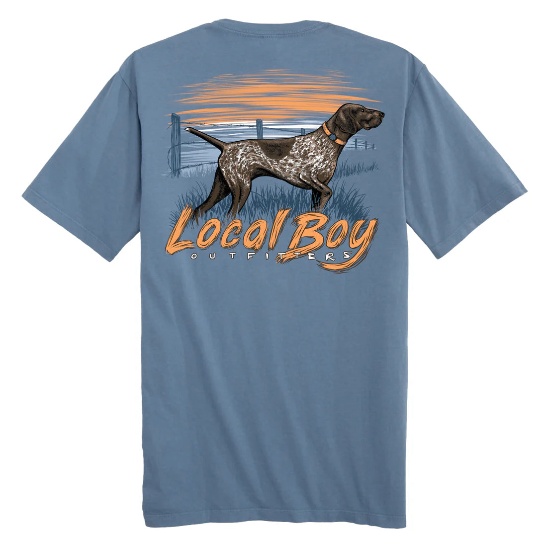 Local Boy | Youth GSP Sunset T-Shirt in Slate