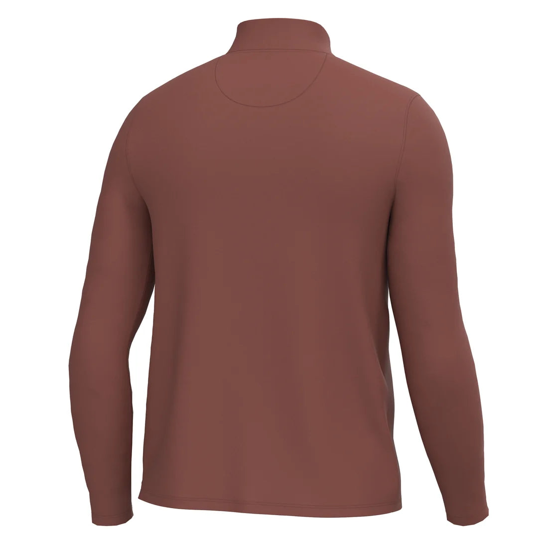 Local Boy | Bentley Quarter-Zip in Mahogany