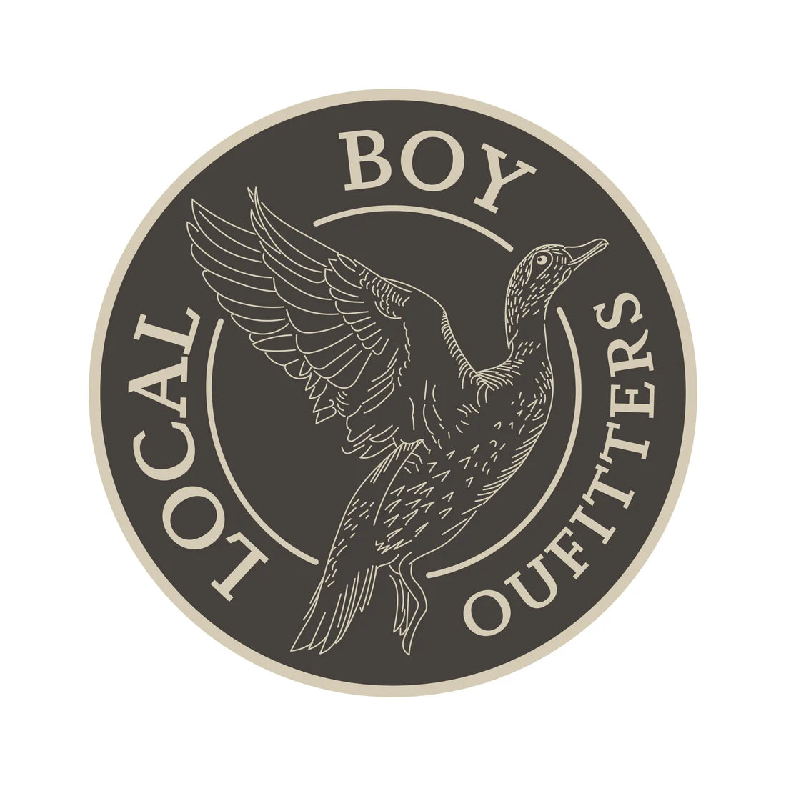 Local Boy | Ascent Patch Decal in Charcoal