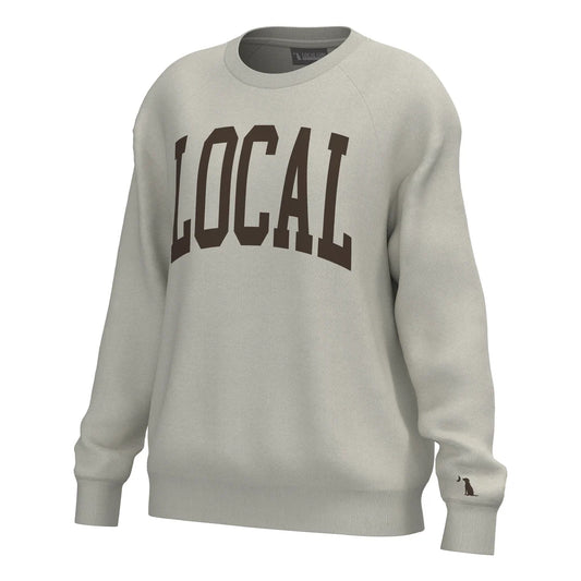 Local Girl | Crescent Crew in Light Sand