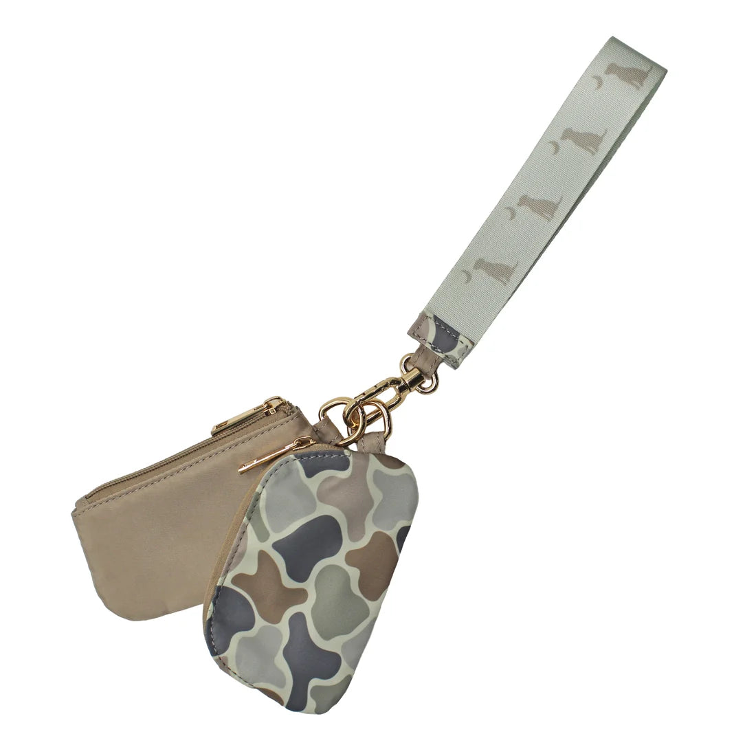 Local Girl | Dual Wristlet in Forest Camo Flora