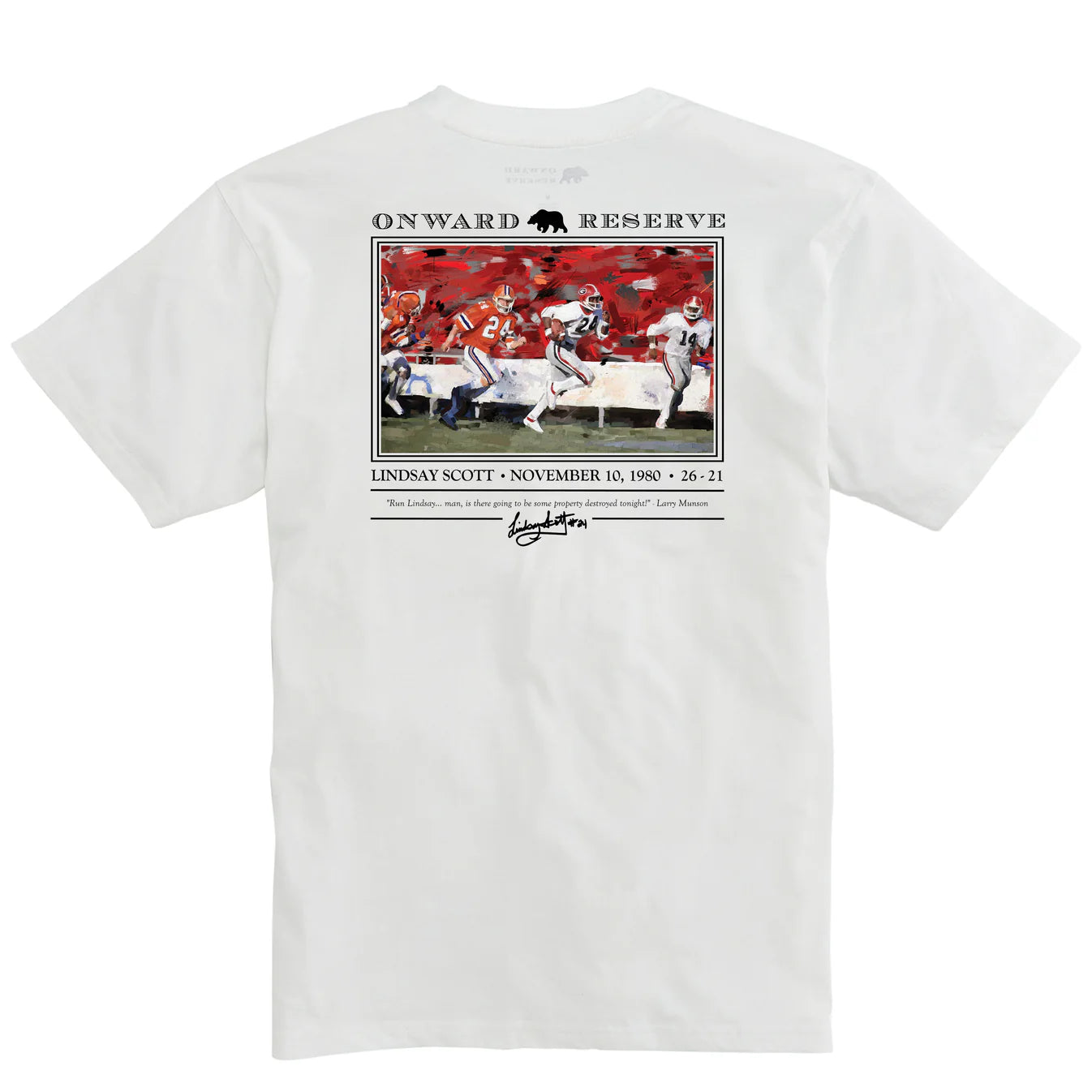 Onward Reserve Run Lindsay Run Tee - White