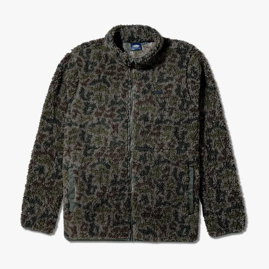 AFTCO | Boatbar Sherpa Jacket in Forest Grouper Camo