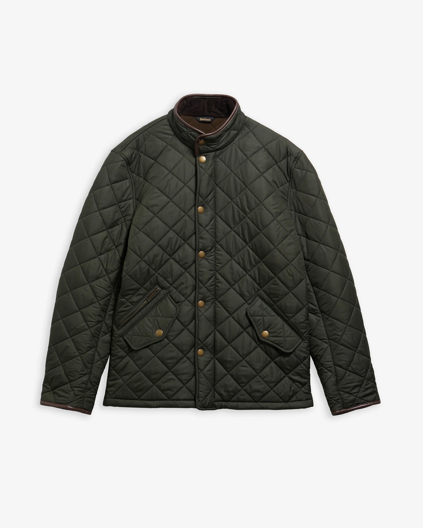 Barbour | Powell Quilted Jacket in Sage