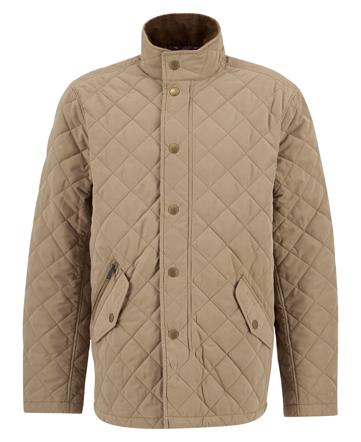 Barbour | Shoveler Quilted Jacket in Military Brown