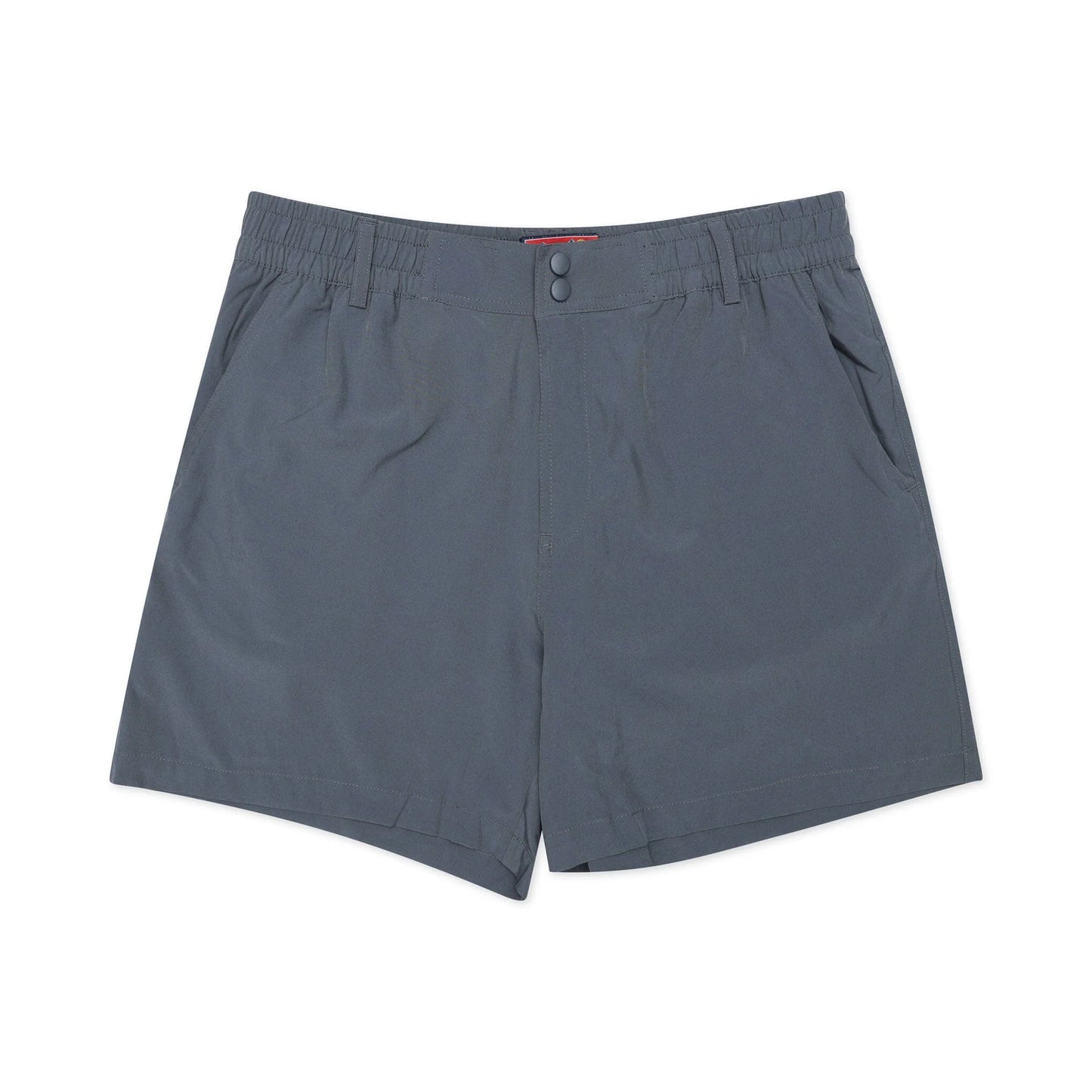 Burlebo | Everyday Shorts in River Rock Grey with Classic Deer Camo