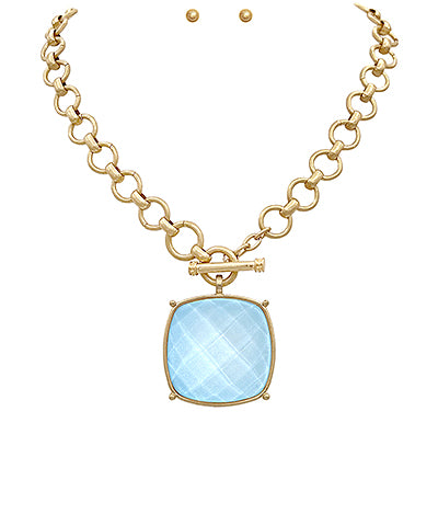 Frances Sky Stone Necklace