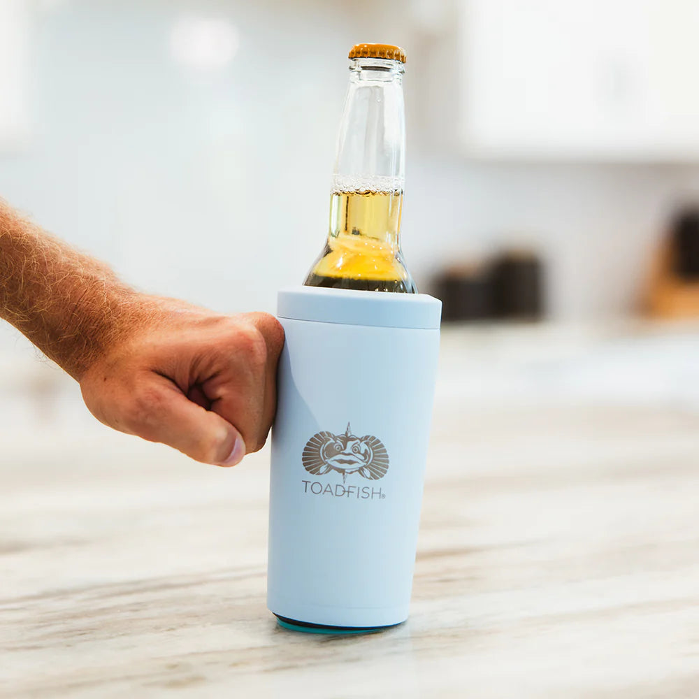 Toadfish | Non-Tipping Universal Can Cooler in Navy