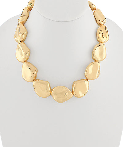 Gold Nugget Necklace
