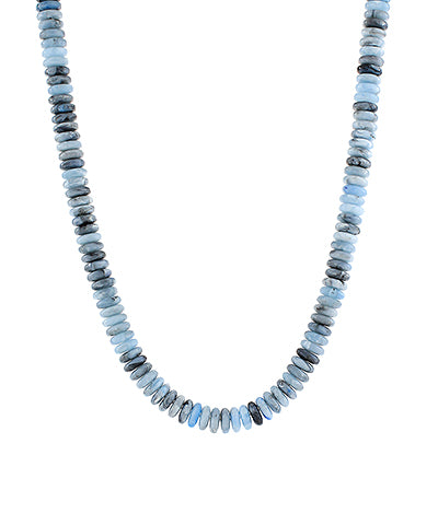 Elle Beaded Necklace in Blue