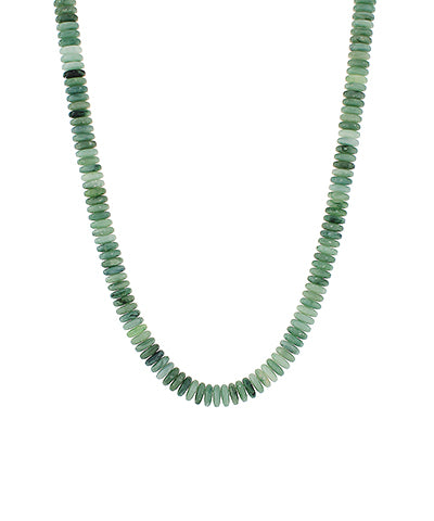 Elle Beaded Necklace in Olive