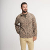 Southern Marsh | Longfellow Fleece Jacket - Retro Camo in Burnt Taupe