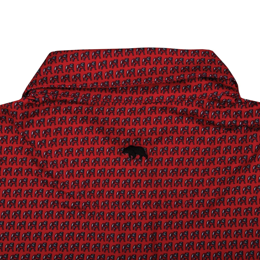 Onward Reserve | UGA Standing Bulldog Printed Polo in Red