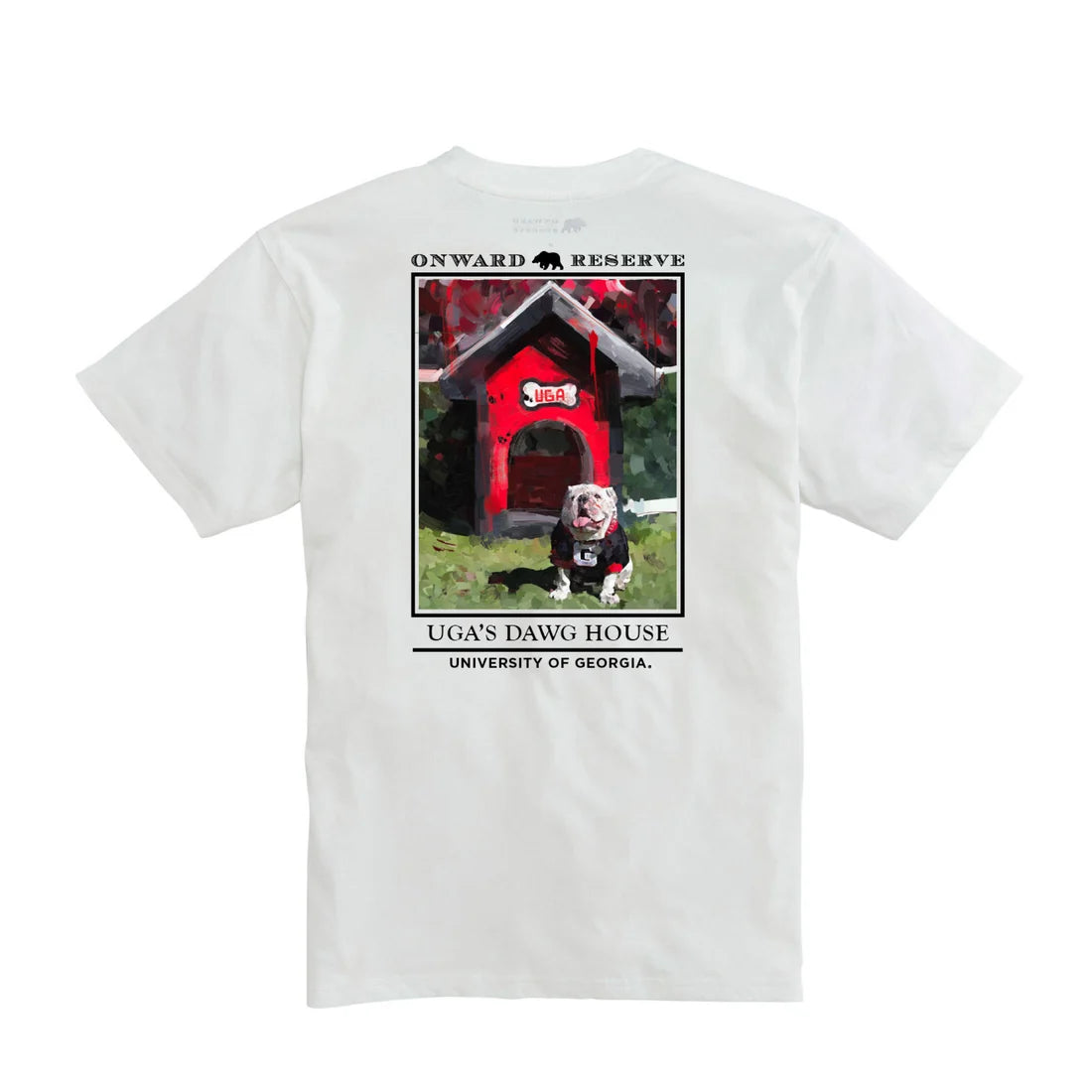 Onward Reserve | UGA Dawg House Tee in White