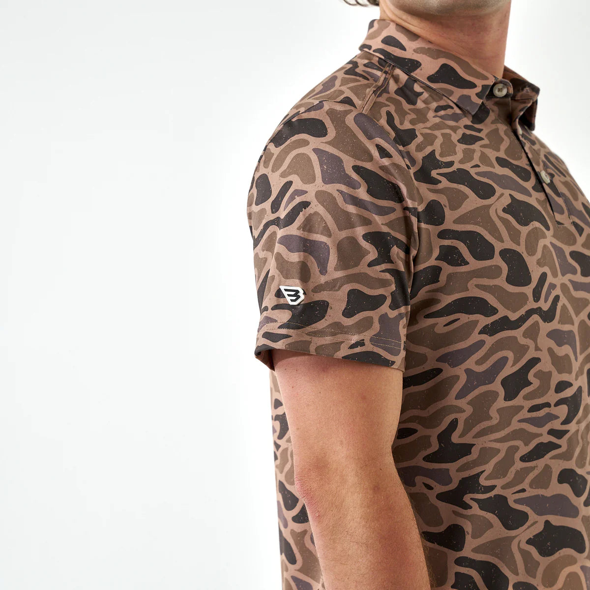 Burlebo Performance Polo - Gauge Camo