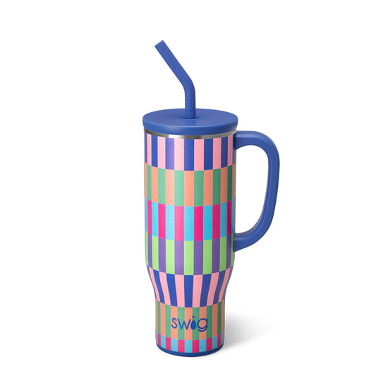Swig Brite Stripe Mega Mug 30oz