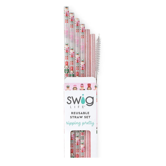 SUGAR PLUM SOLDIERS Reusable Straws