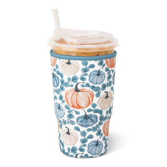 Swig | Large Iced Cup Coolie in Pumpkin Grove